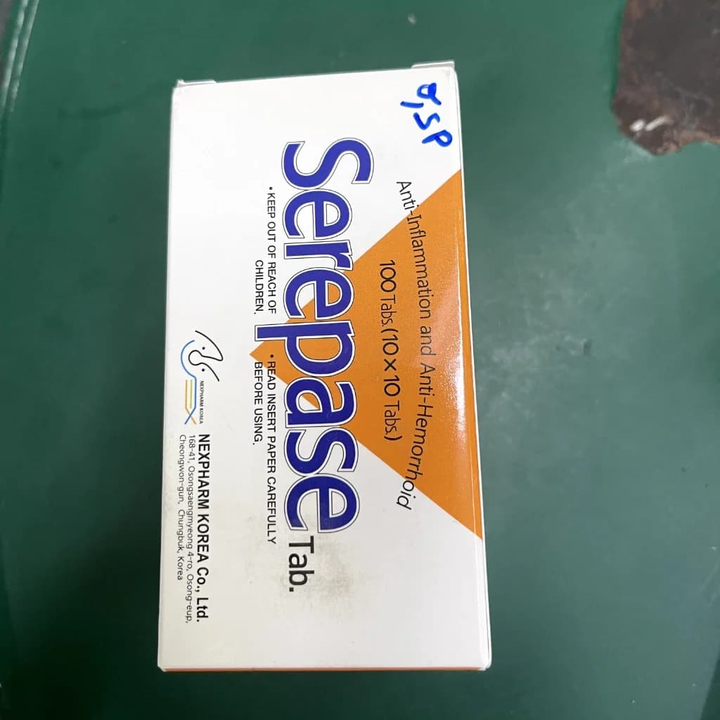 Serapase Not available