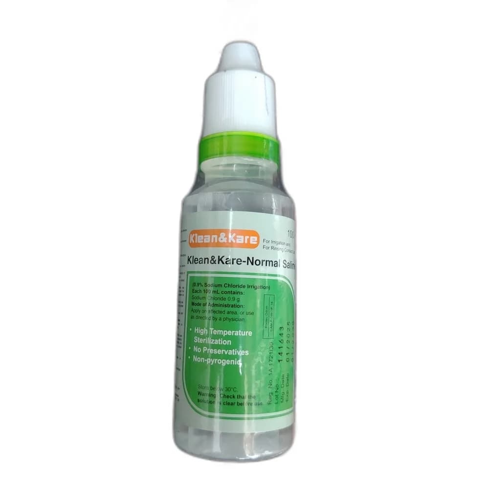 Klean&Kare Normal Saline 0.9% (100 mL)