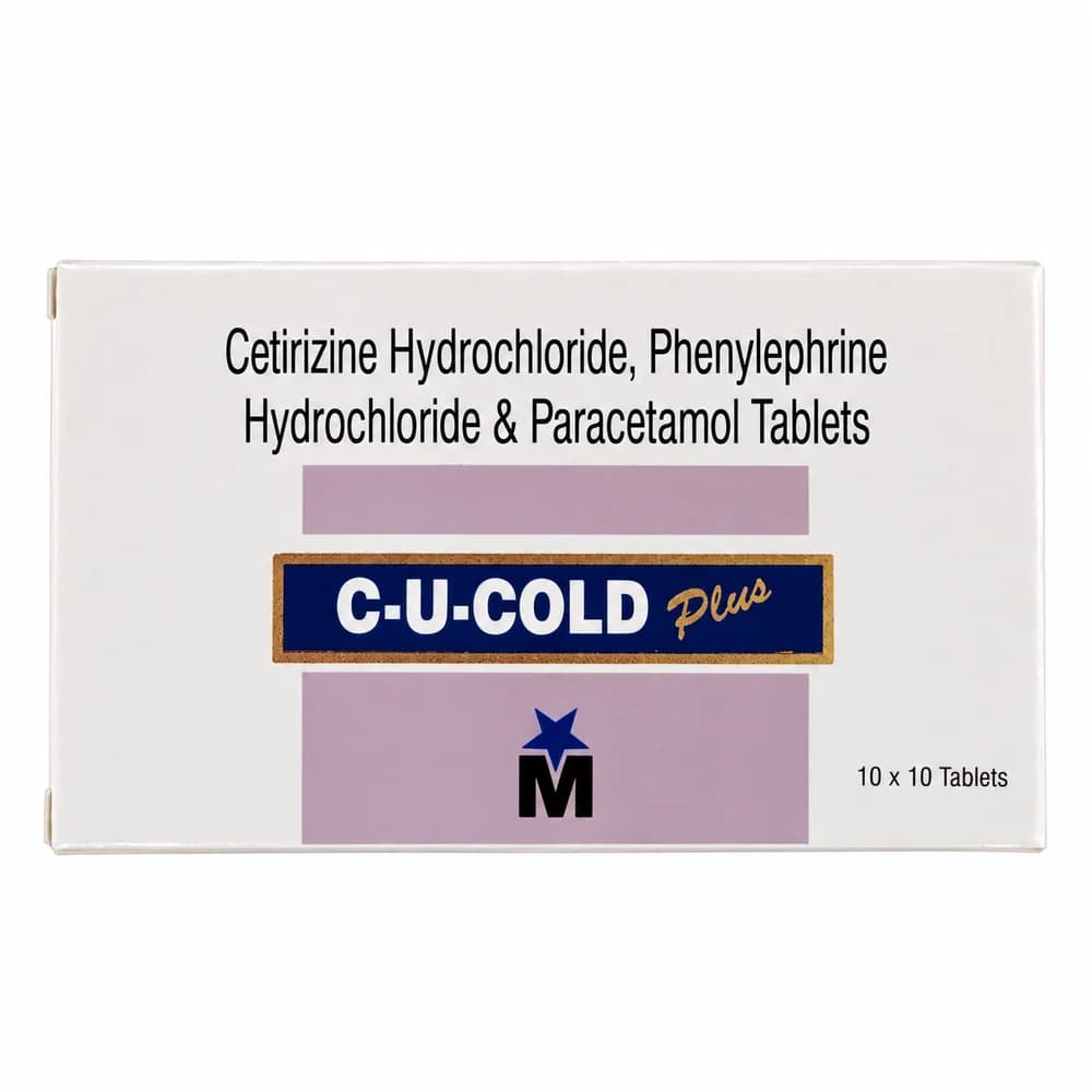 C-U-COLD Plus 5 mg / 5 mg / 500 mg