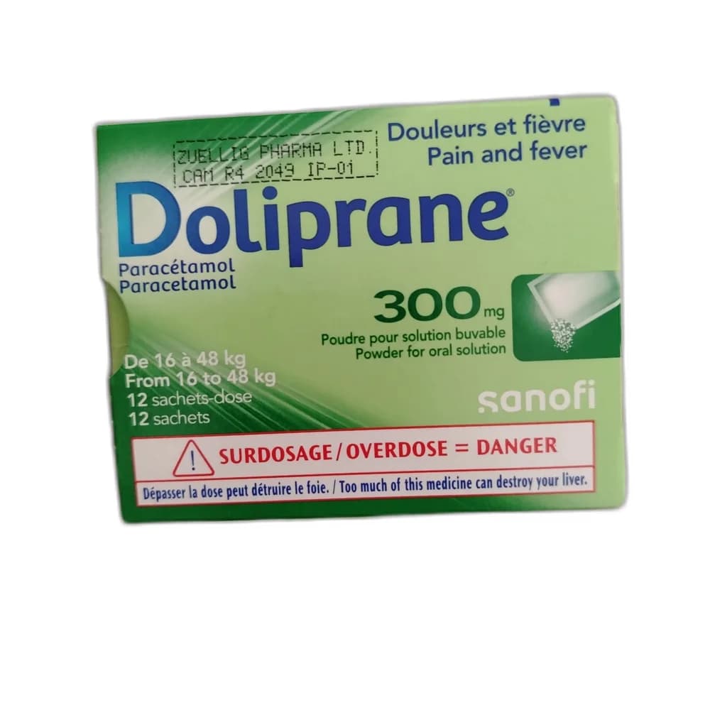 Doliprane Sachet 300 300 mg