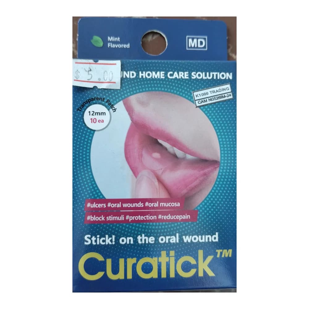 Curatick 12 mm (10 patches)