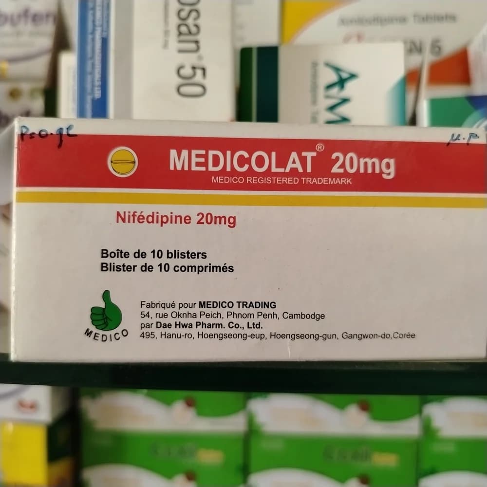 Medicolat 20mg 20 mg