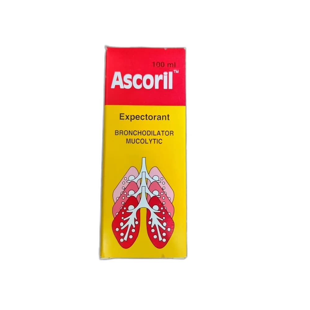 Ascoril Expectorant 2 mg / 4 mg / 100 mg per 10 ml