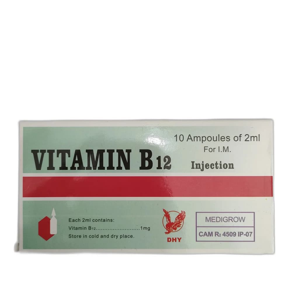 Vitamin B12 Injection 1 mg / 2 ml
