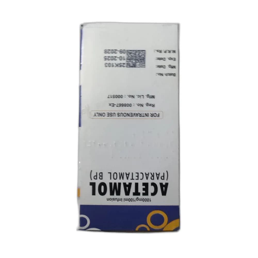 Acetamol 1000 mg / 100 ml