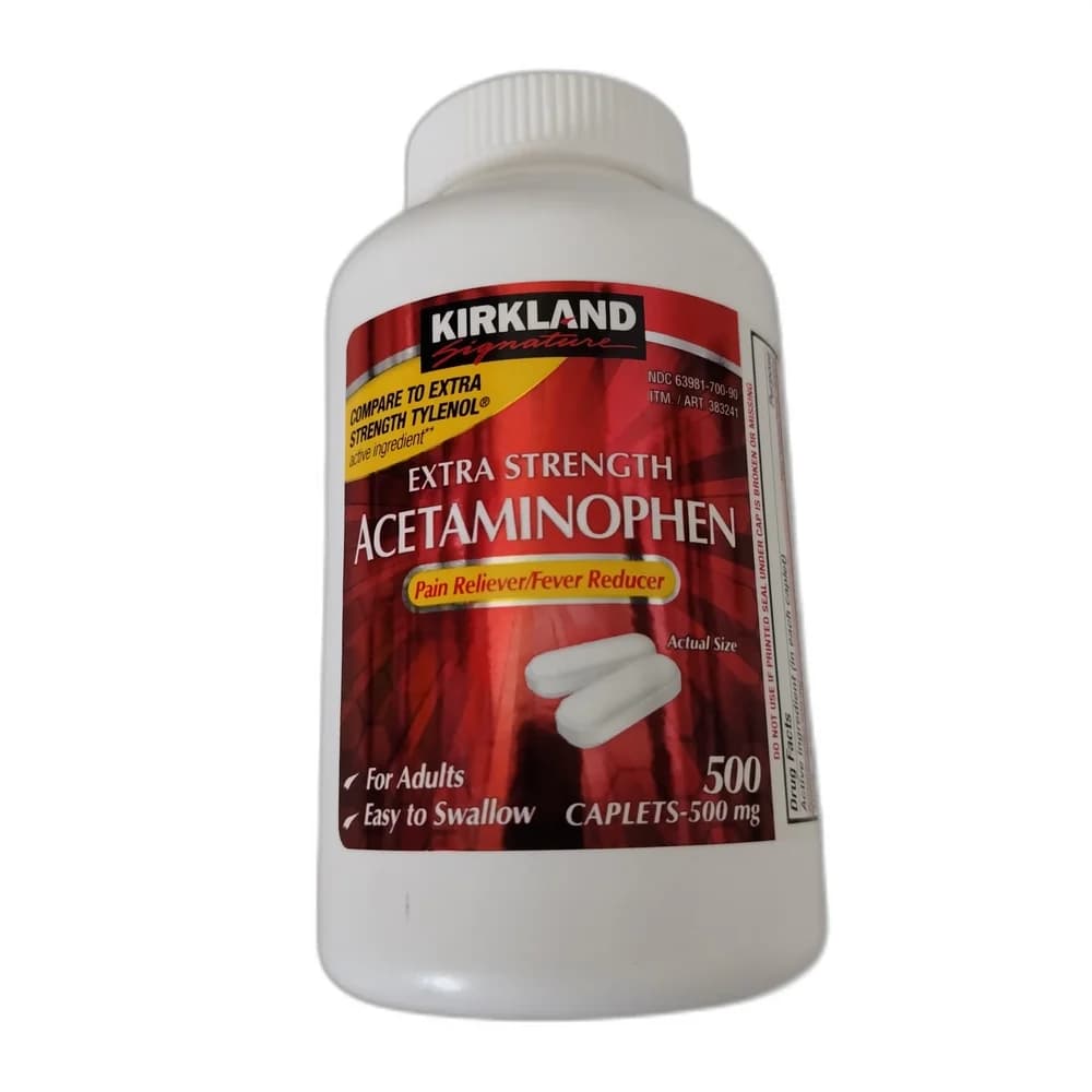 Kirkland Signature Extra Strength Acetaminophen 500 mg