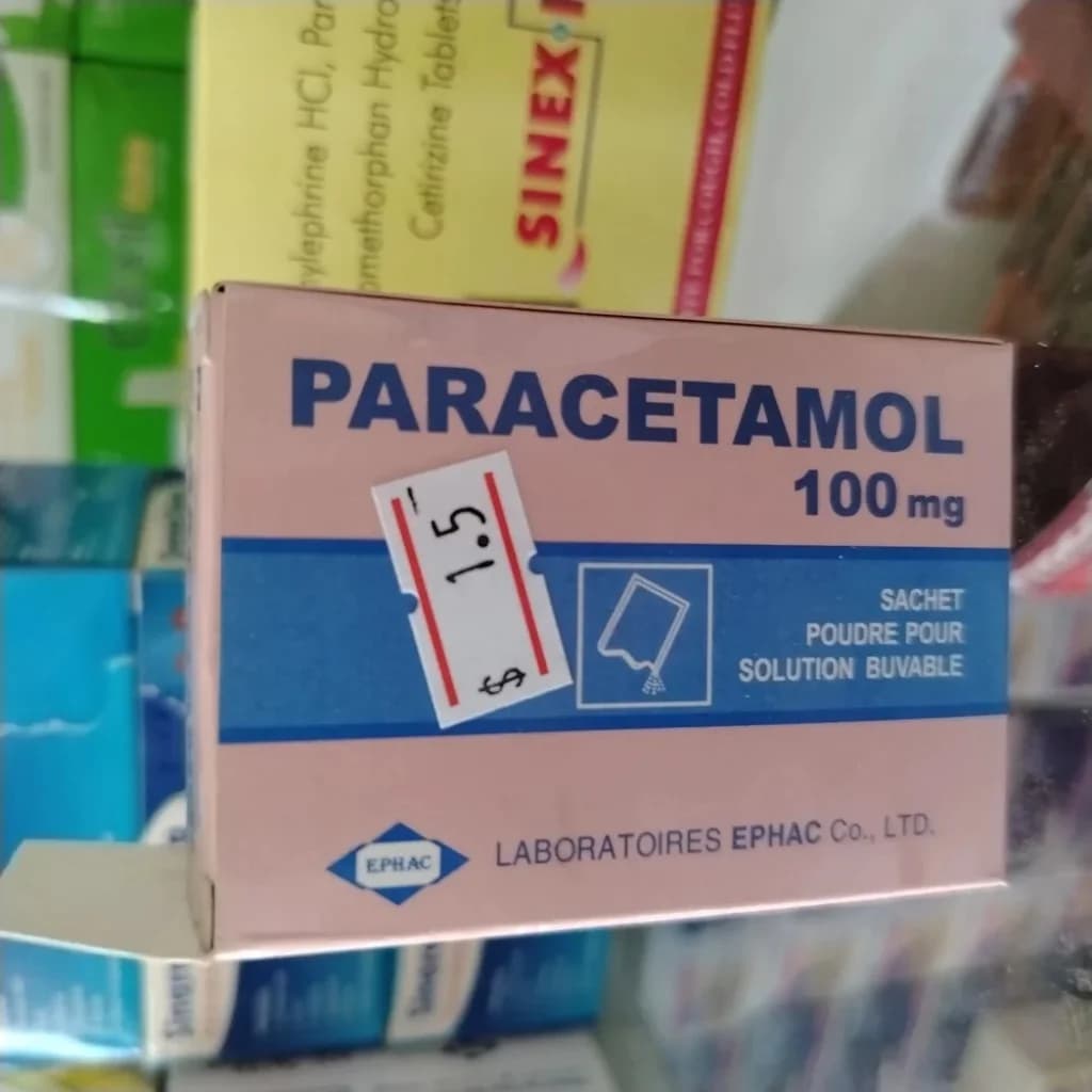 Paracetamol 100 (EPHAC) 100 mg