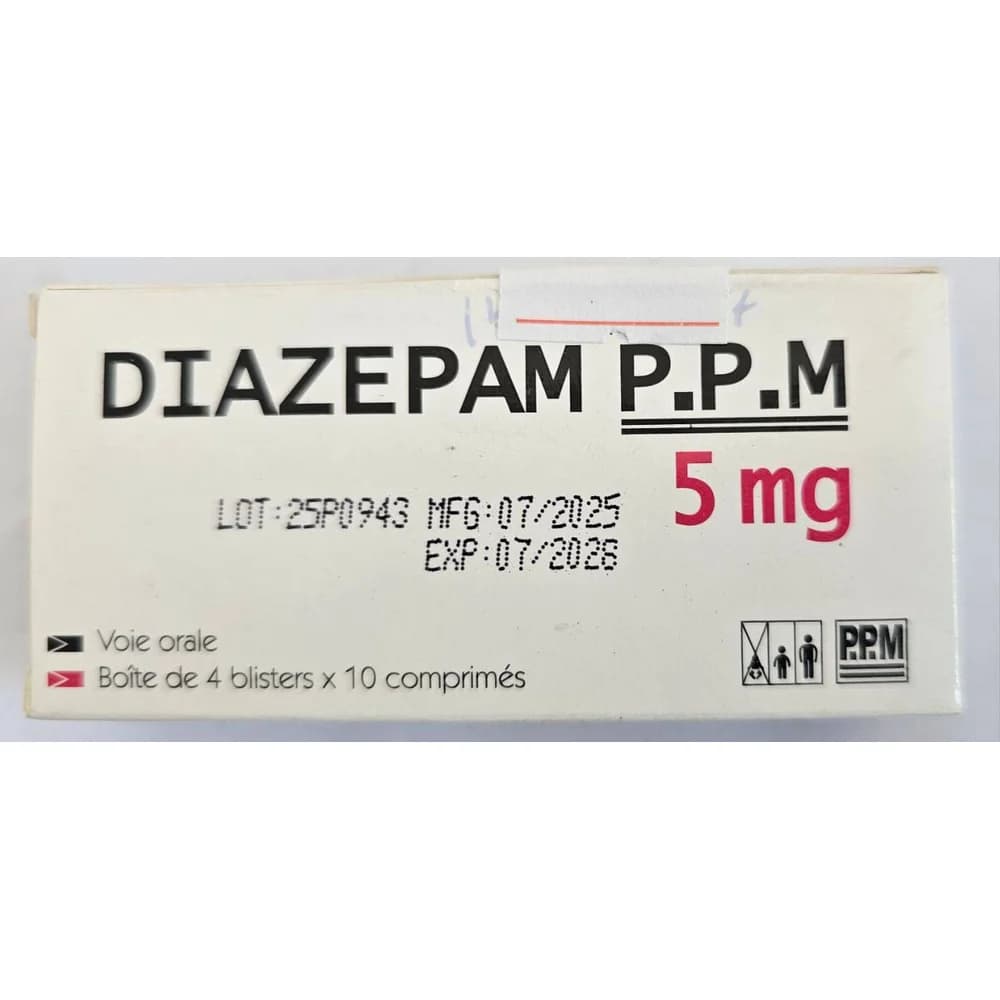 Diazepam P.P.M 5 mg