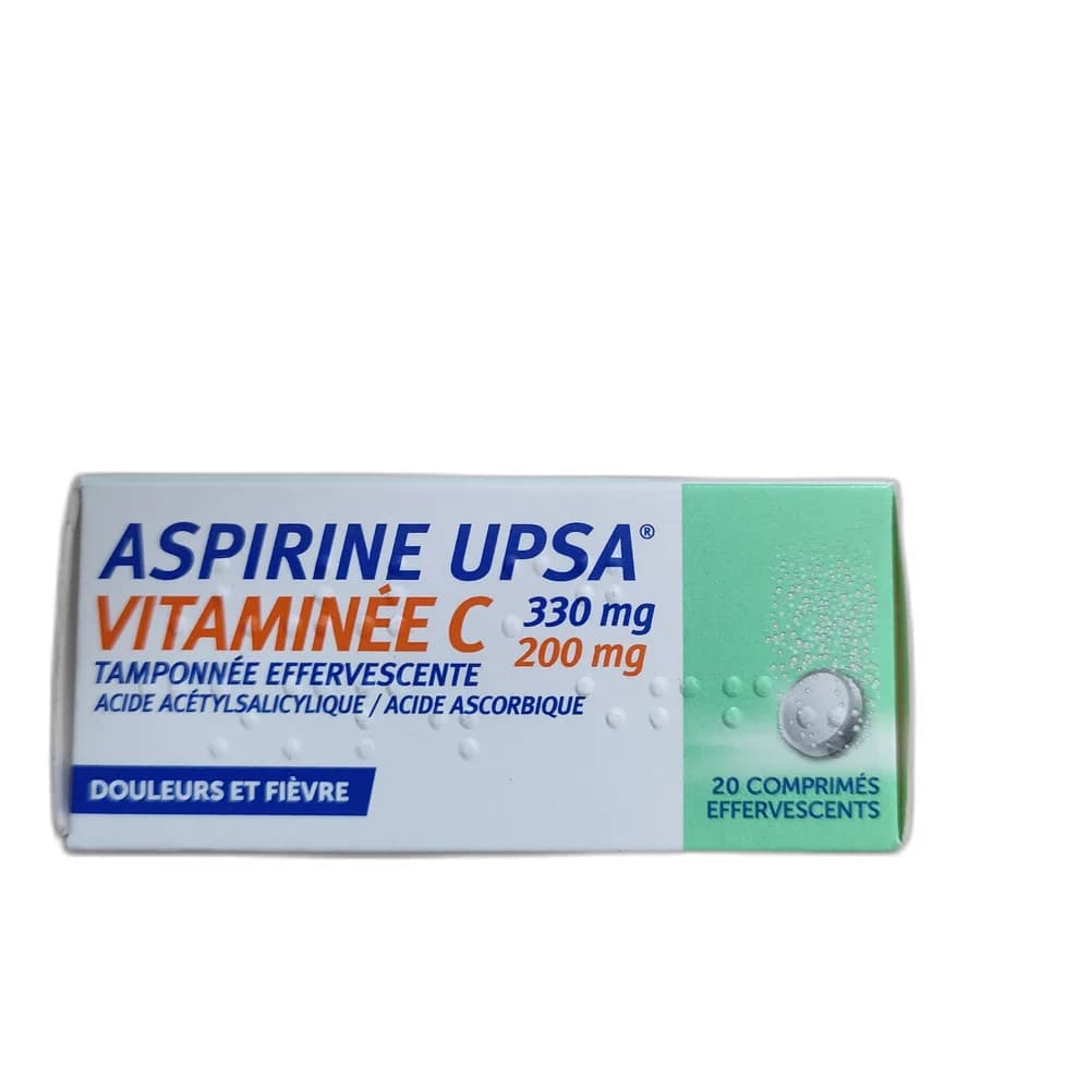Aspirine UPSA Vitaminée C 330 mg / 200 mg