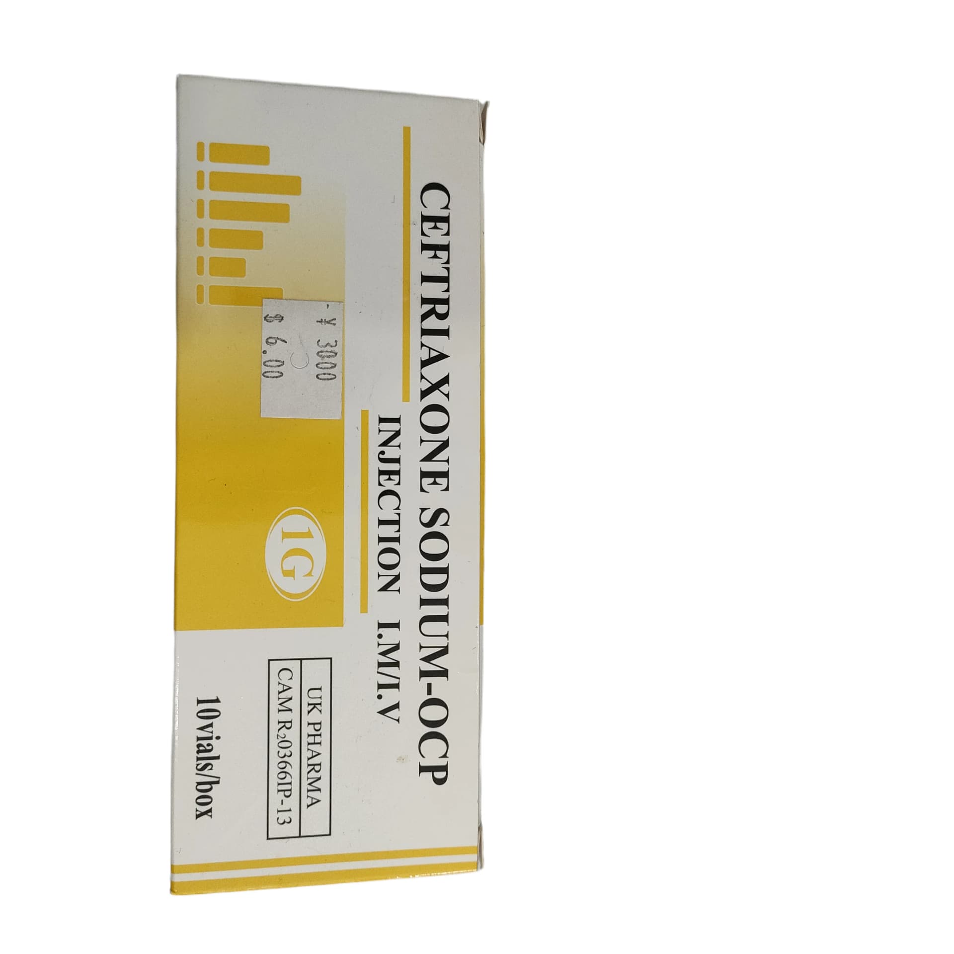 Ceftriaxone Sodium-OCP 1 g