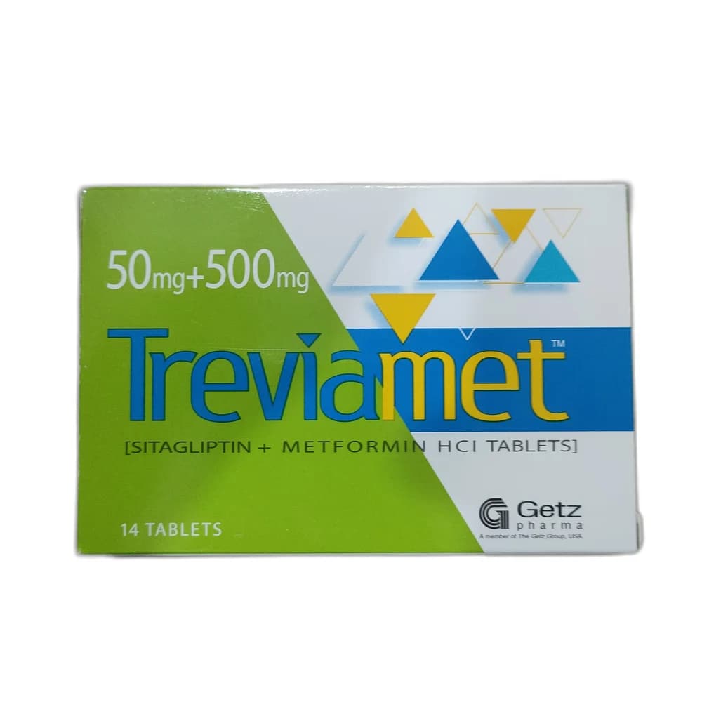 Treviamet 50 mg / 500 mg