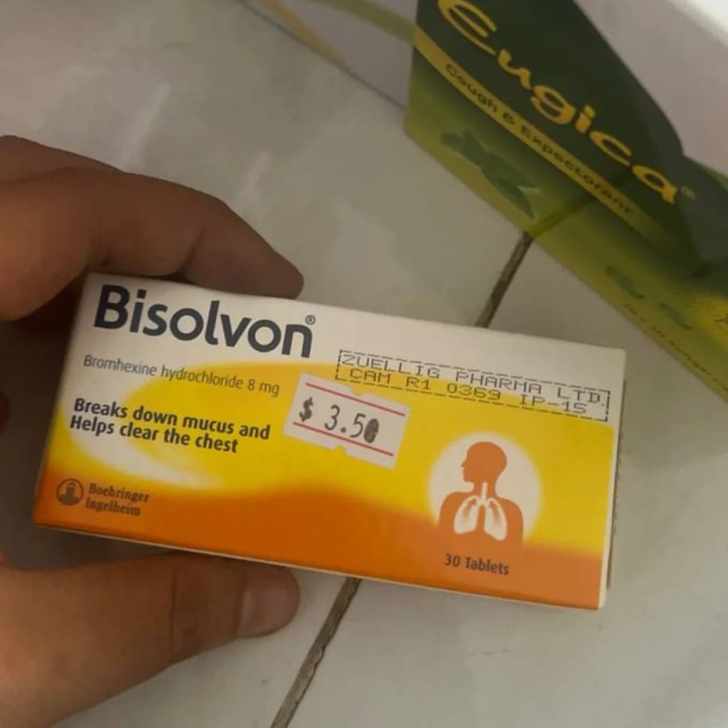 Bisolvon Not available