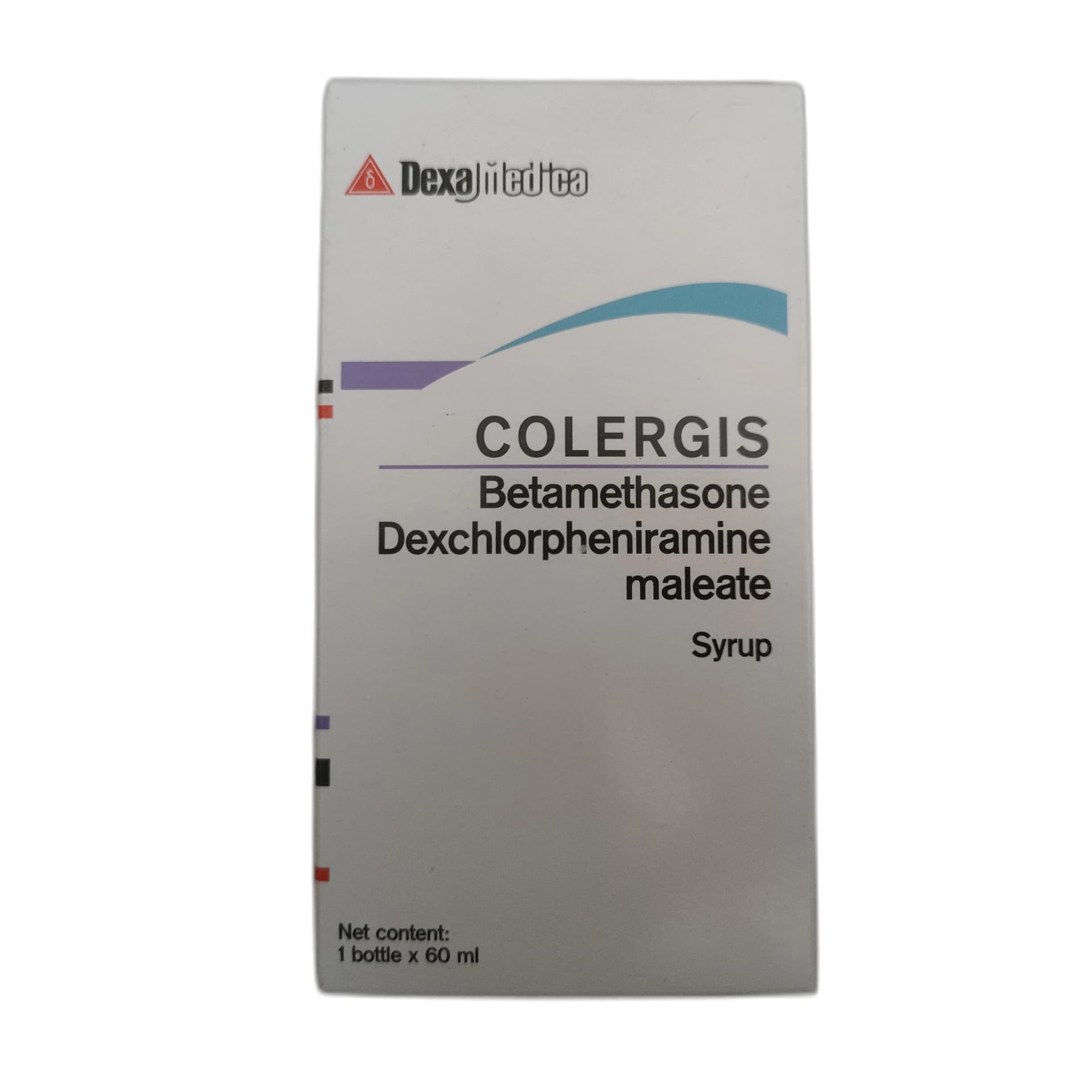 Colergis 0.25 mg / 2 mg per 5 ml