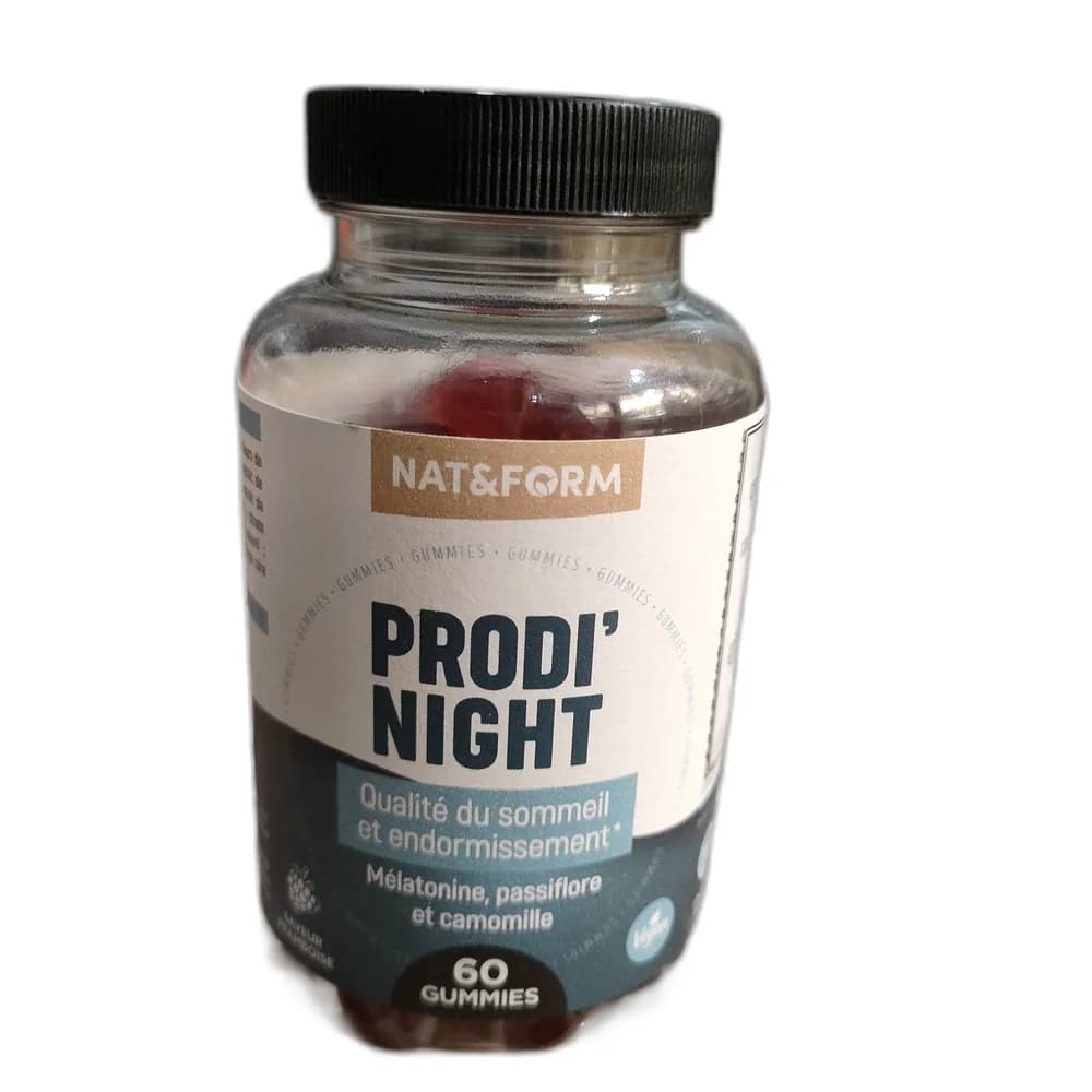 Nat&Form Prodi'Night 60 gummies