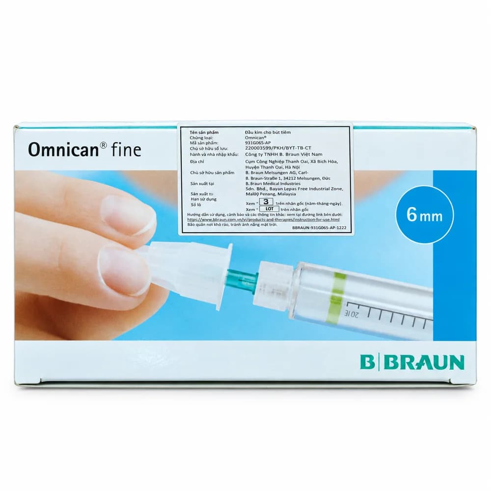 Omnican fine Pen Needles 31G x 6 mm