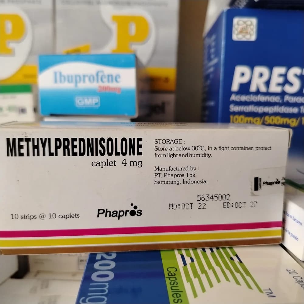 Methylprednisolone 4 mg