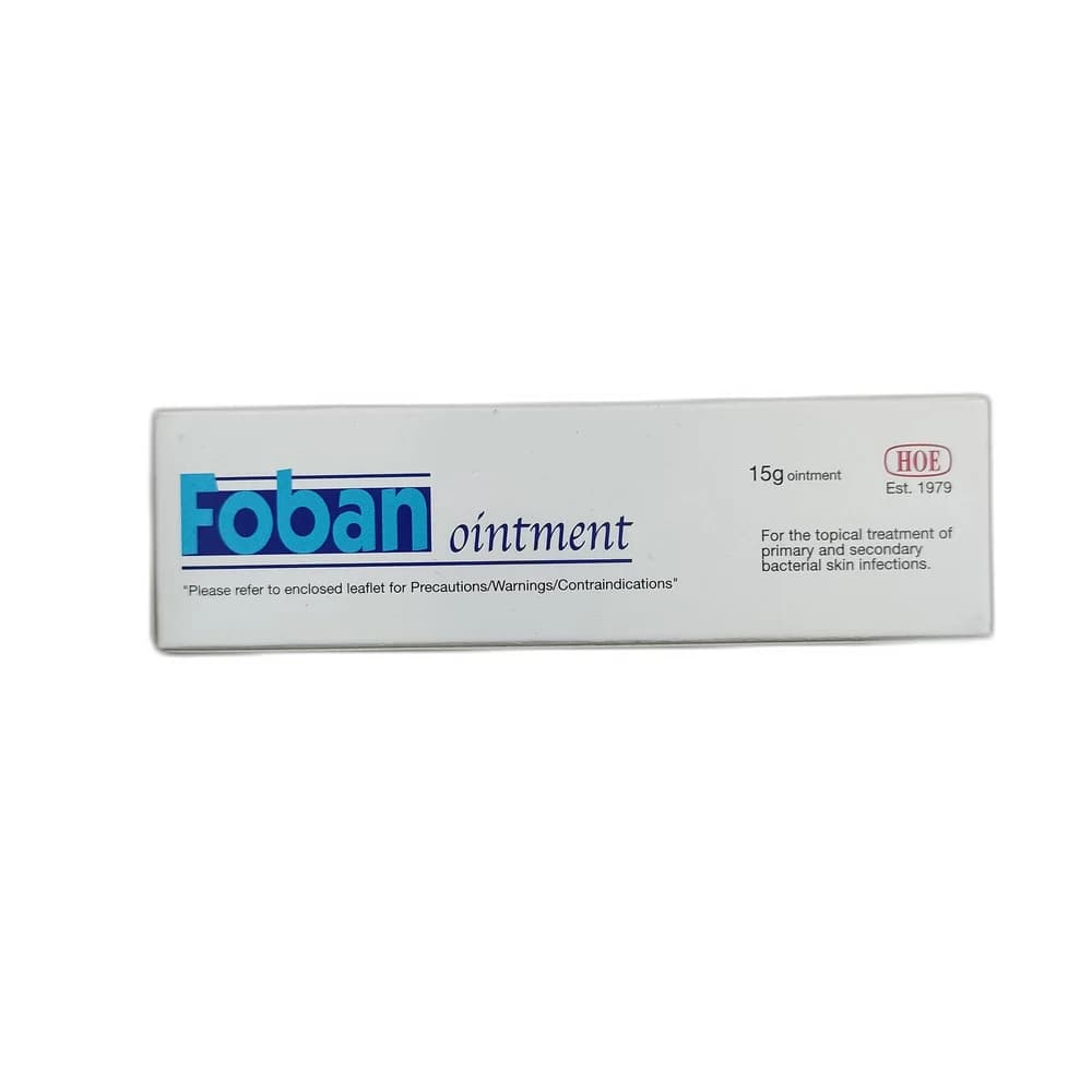 Foban 2% w/w (Sodium fusidate)