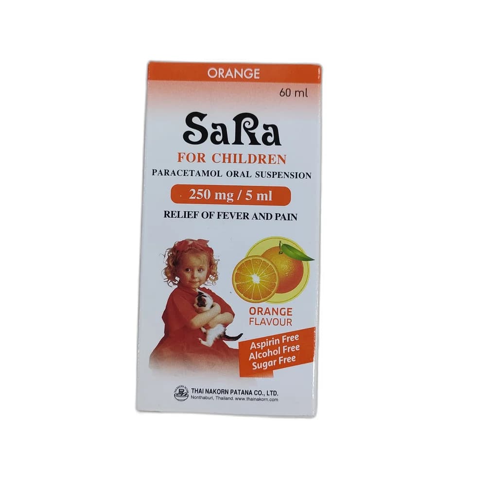 SaRa Orange 250 mg / 5 mL