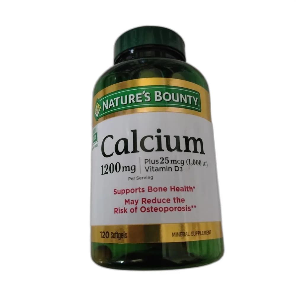 Nature's Bounty Calcium 1200 mg plus Vitamin D3 1200 mg