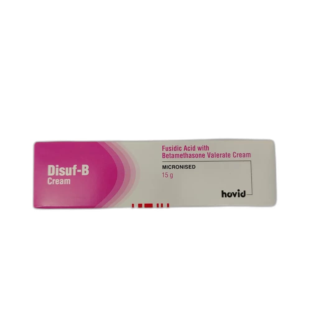 Disuf-B Fusidic Acid 2.0% w/w, Betamethasone (as Valerate) 0.1% w/w