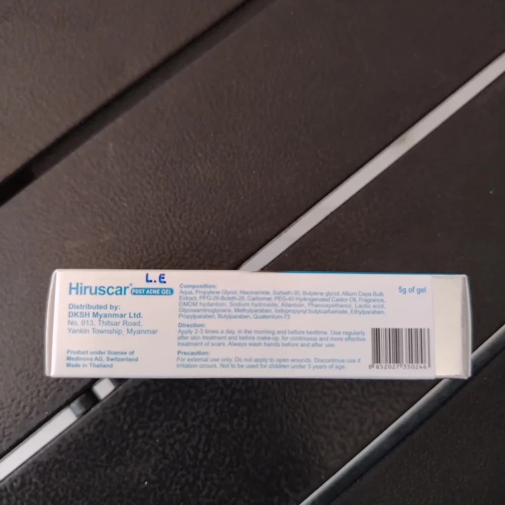Hiruscar Post Acne Gel Not available