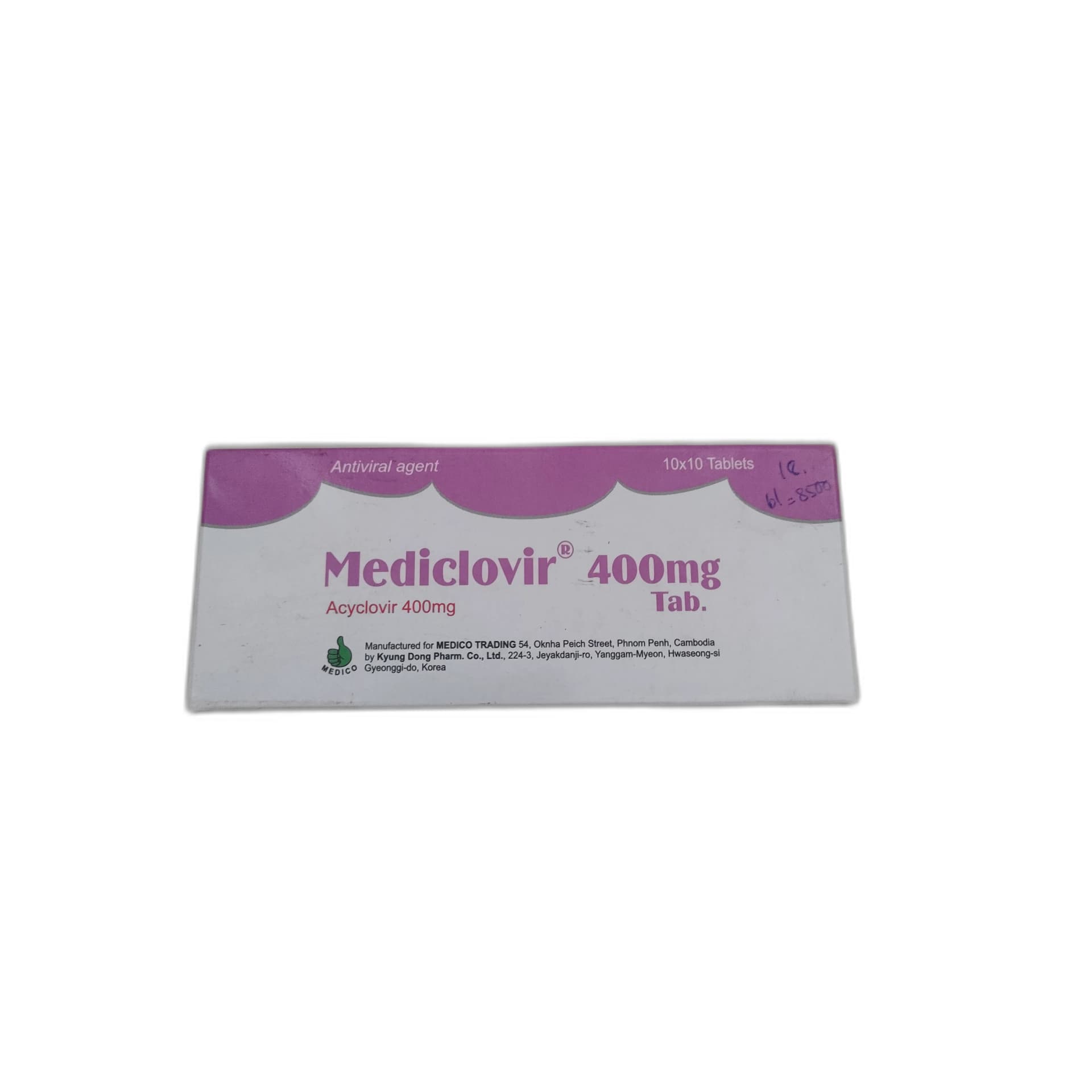 Mediclovir 400 mg