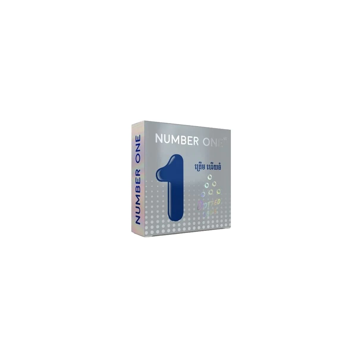 Number One Dotted Love 3 condoms