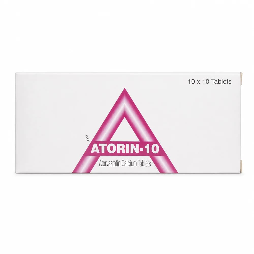 Atorin-10 Atorvastatin 10 mg tablets