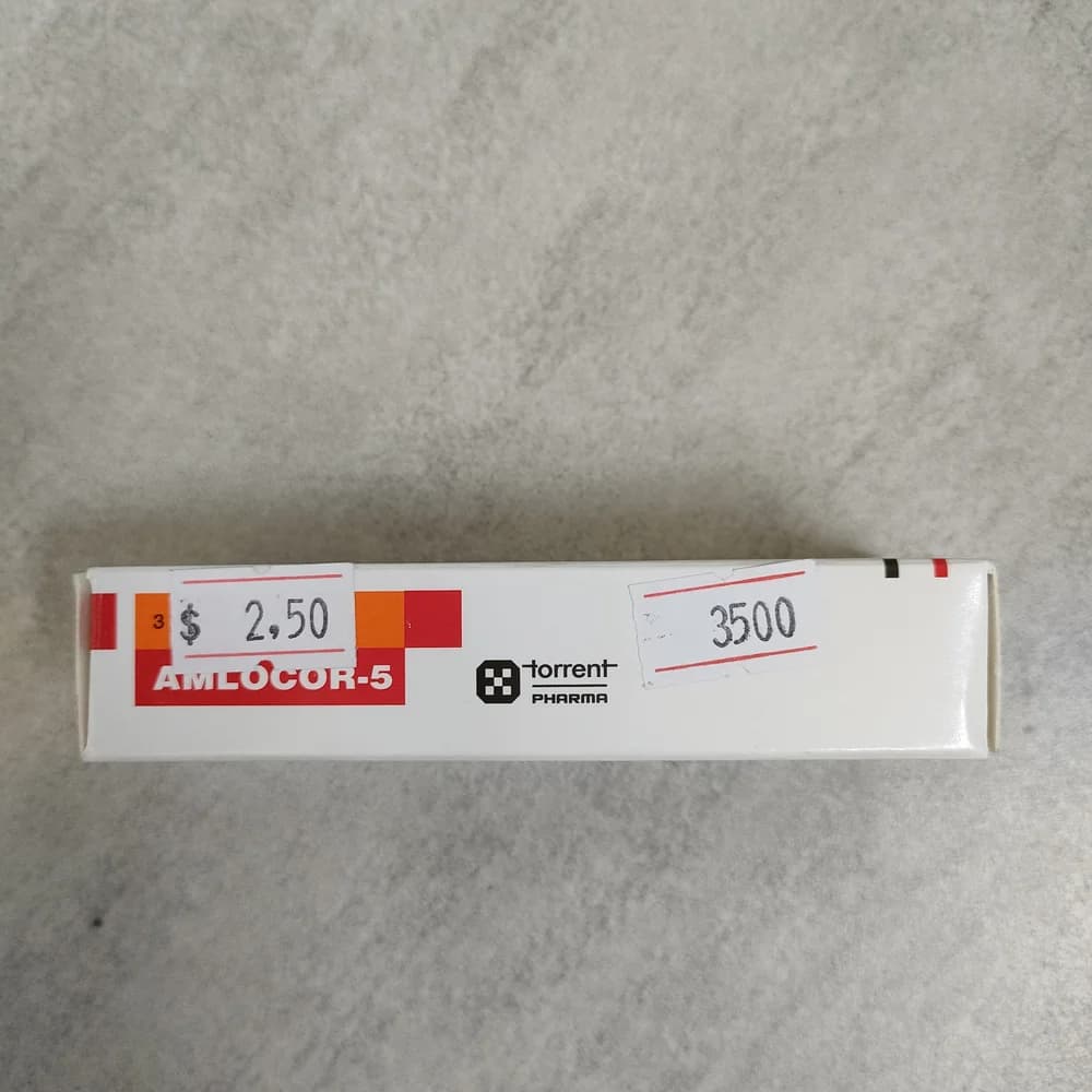 Amlocor-5 Amlodipine 5 mg
