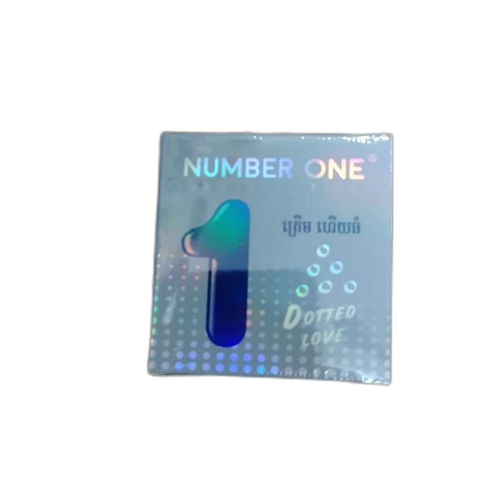 Number One Dotted Love Width 52 ± 2 mm; length min. 180 mm; dotted texture