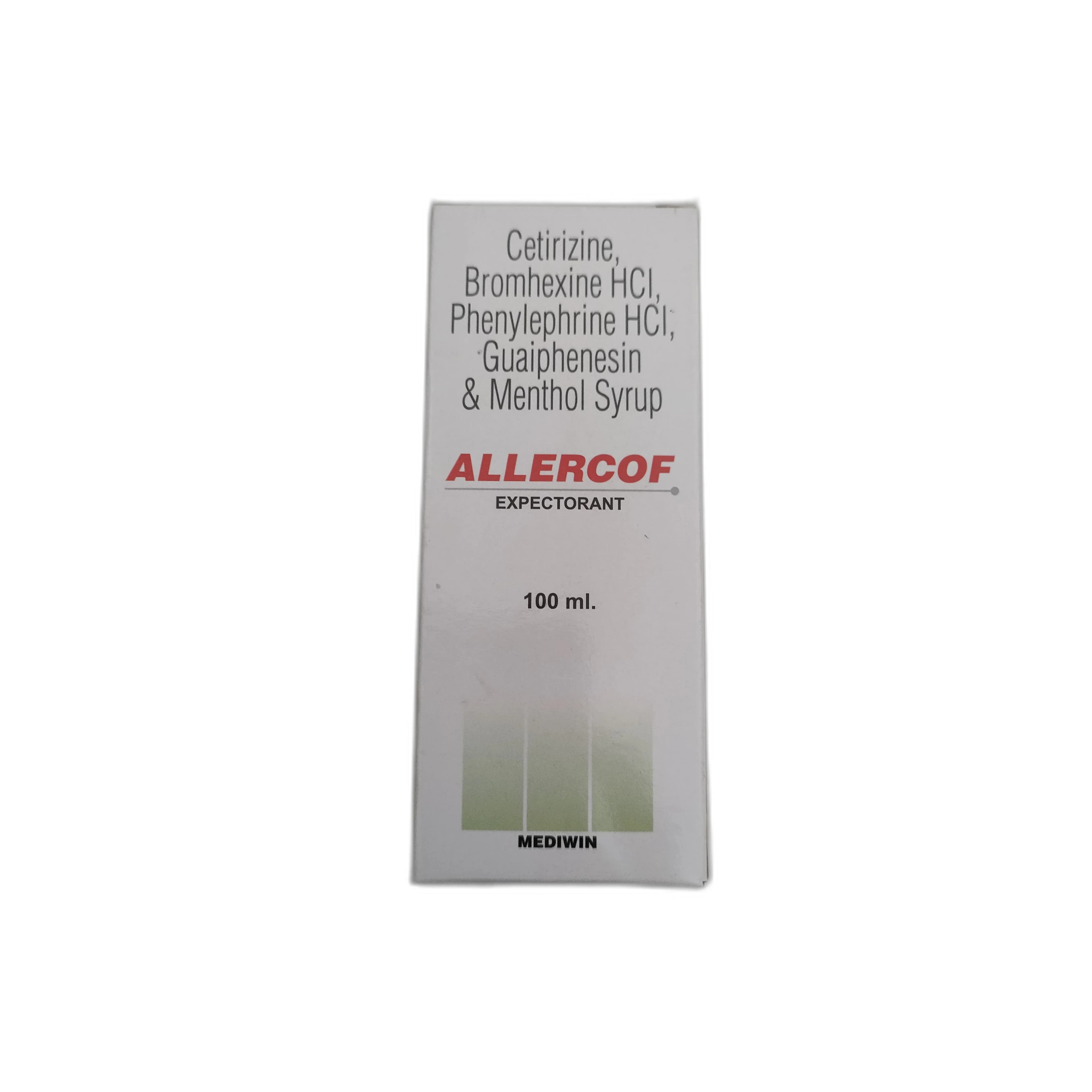 Allercof 2.5 mg / 4 mg / 5 mg / 50 mg / 1 mg per 5 ml