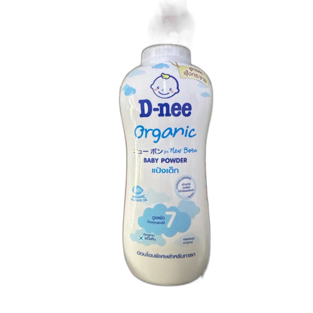 D-nee Organic New Born Baby Powder, 350 g