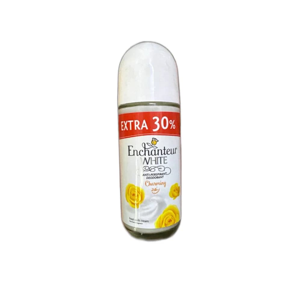 Enchanteur White Charming antiperspirant roll-on, 65 mL