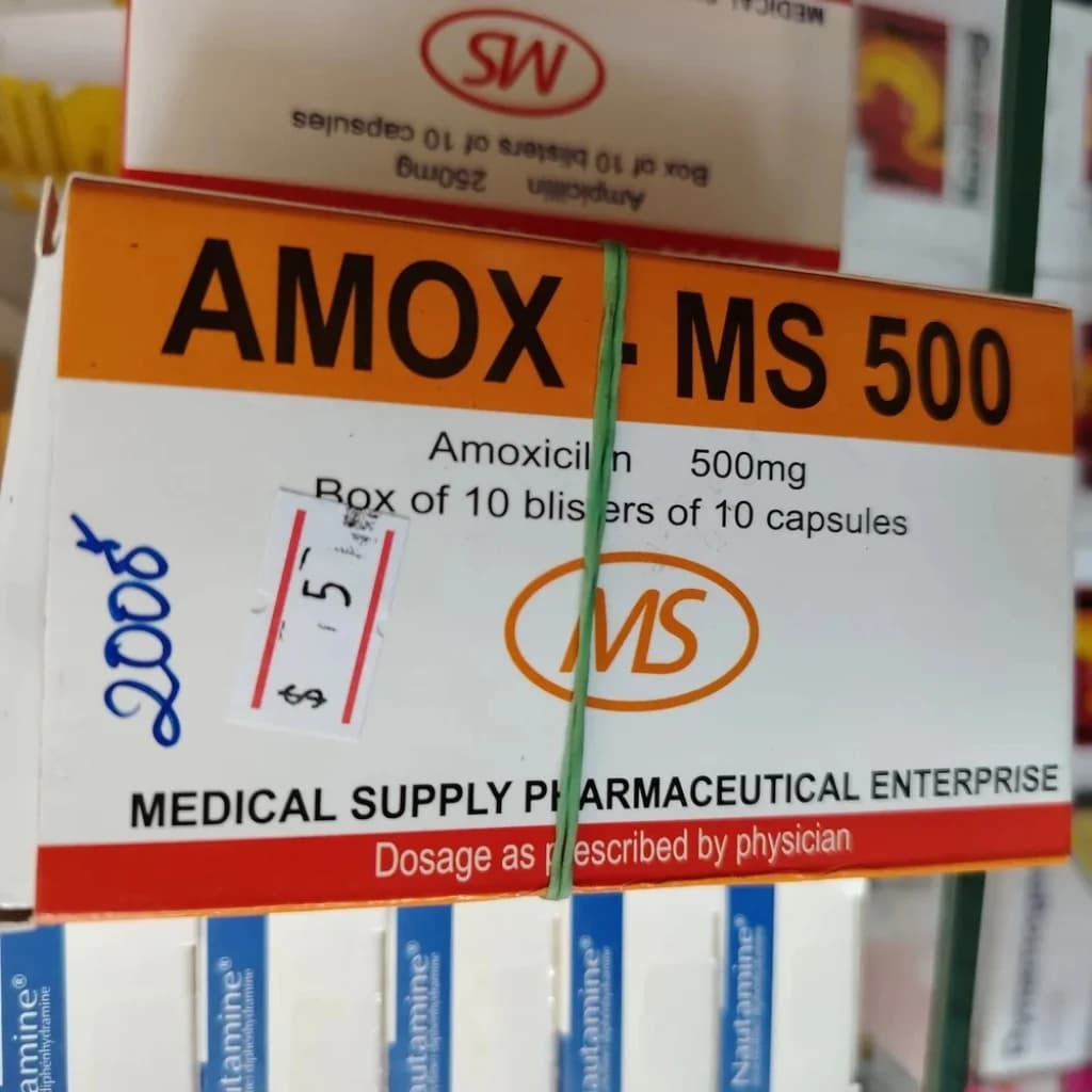 Amox-MS 500 500 mg