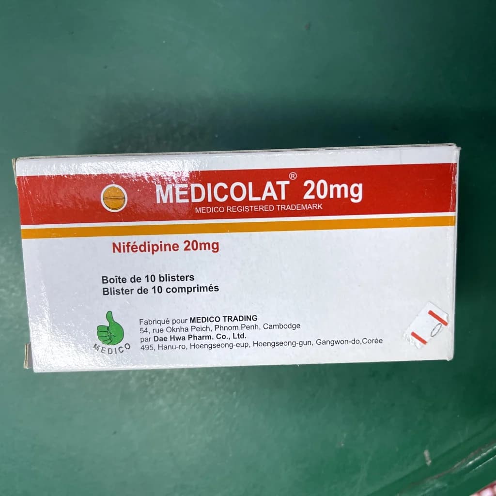 Medicolat 20mg 20mg