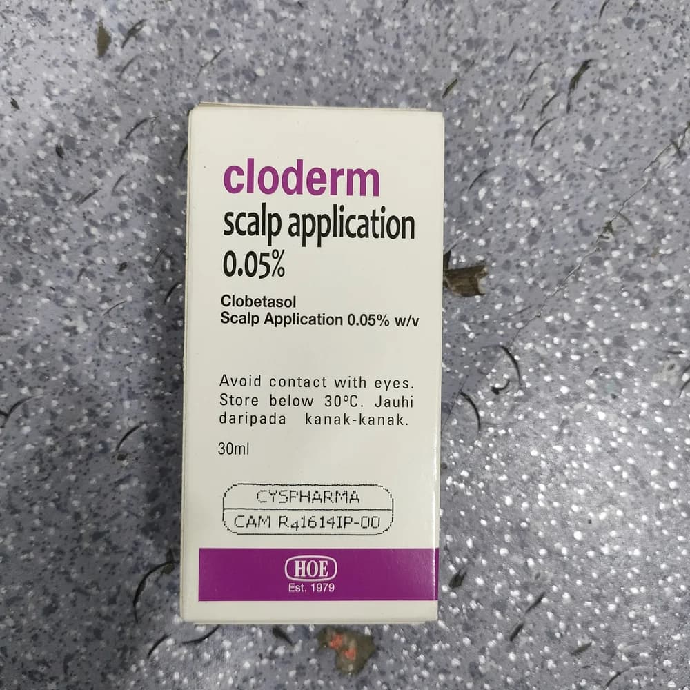 Cloderm Scalp Application 0.05% Clobetasol 0.05% scalp application
