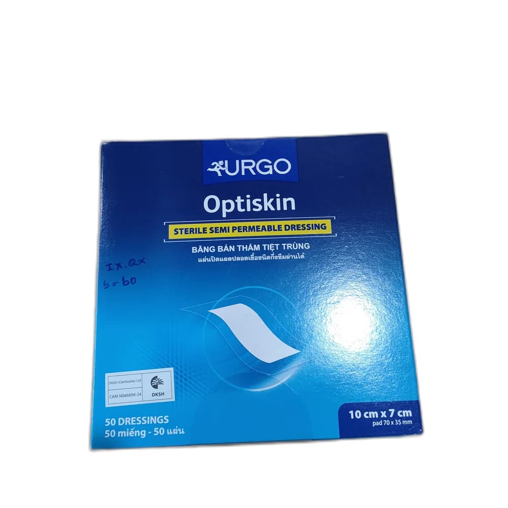 Optiskin 10 cm x 7 cm (pad 70 x 35 mm)