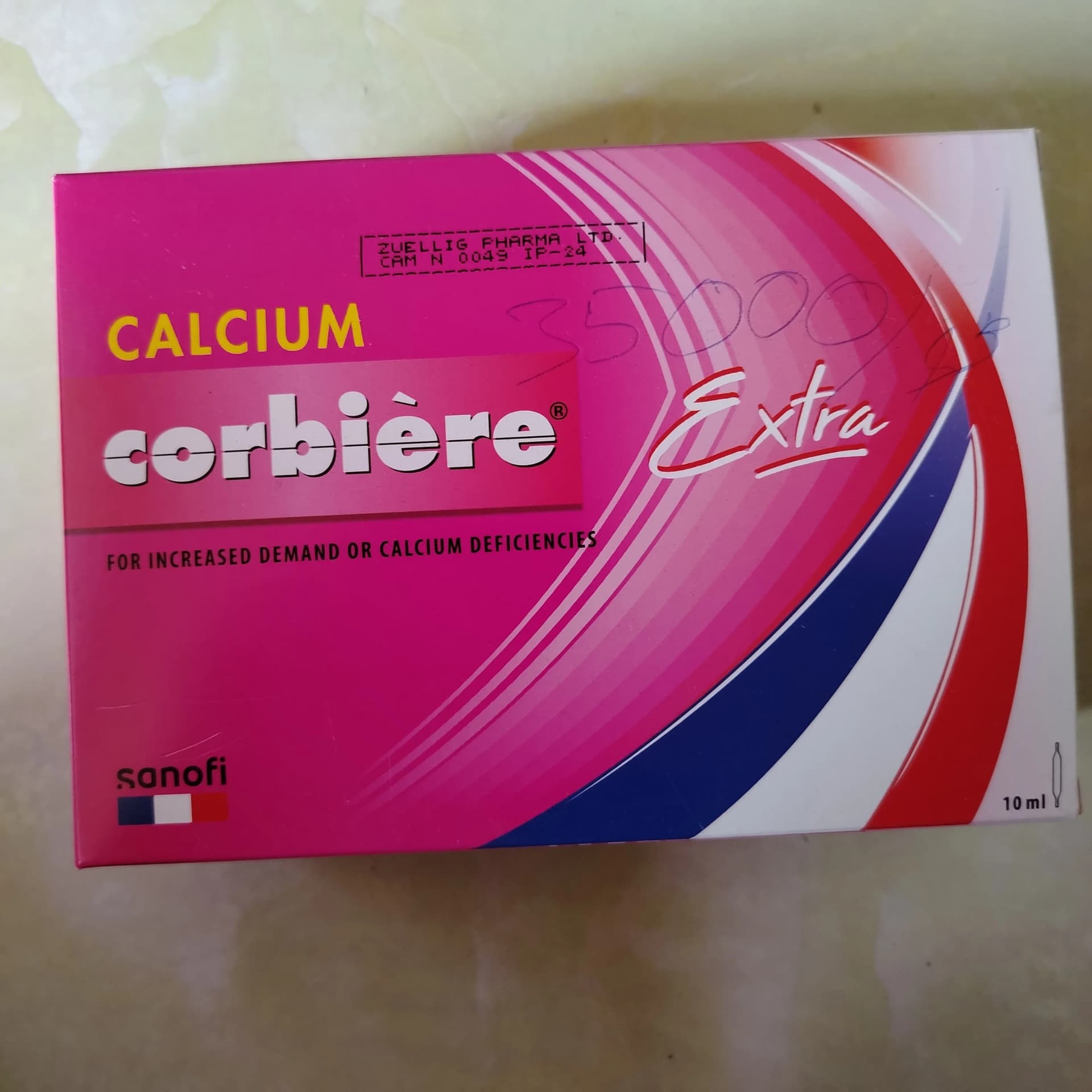 Calcium Corbiere Extra 10ml per ampoule