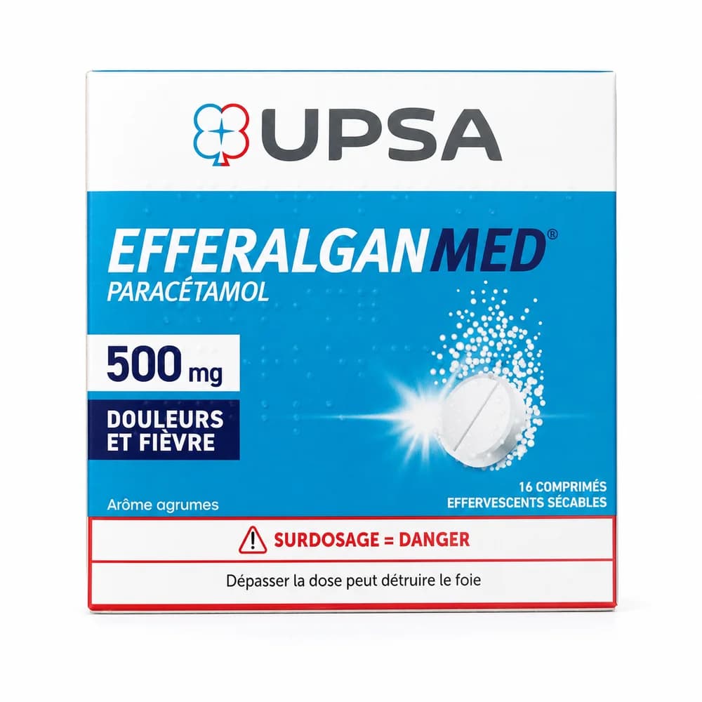 EfferalganMed Paracetamol 500 mg effervescent tablet