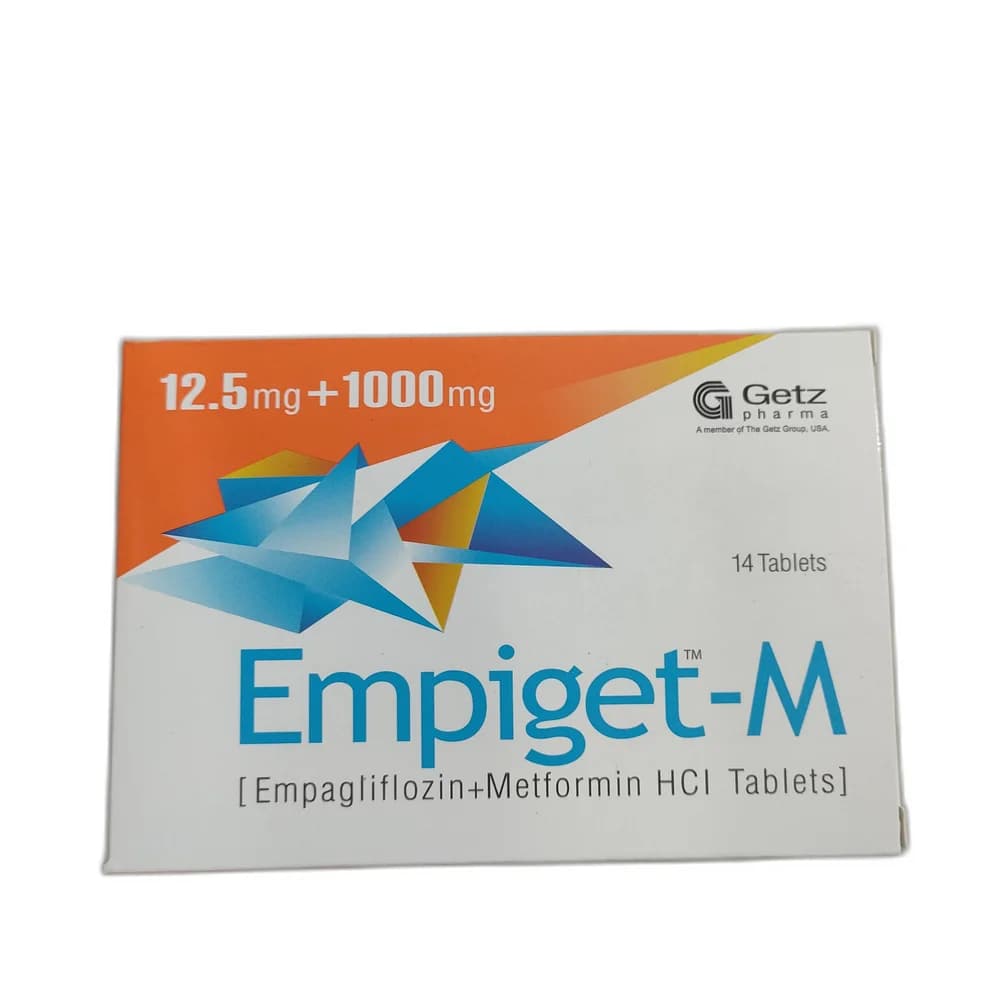 Empiget-M 12.5 mg + 1000 mg