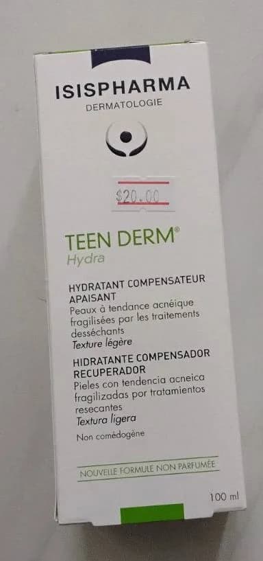 Teen Derm Hydra Moisturizer for acne-prone skin