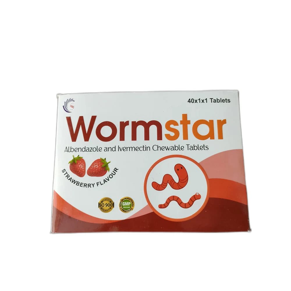 Wormstar 400 mg + 6 mg