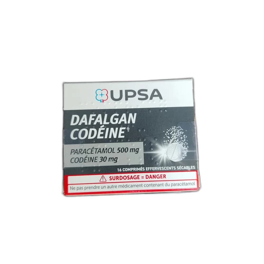 Dafalgan Codeine Paracetamol 500mg + Codeine 30mg