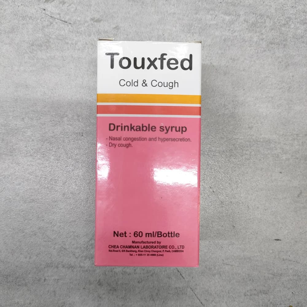 Touxfed Cold & Cough Multi-ingredient per 5 mL