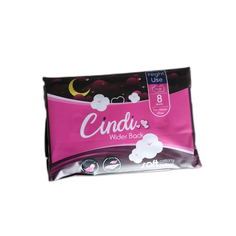 Cindi Wider Back Sanitary Pads 290 mm
