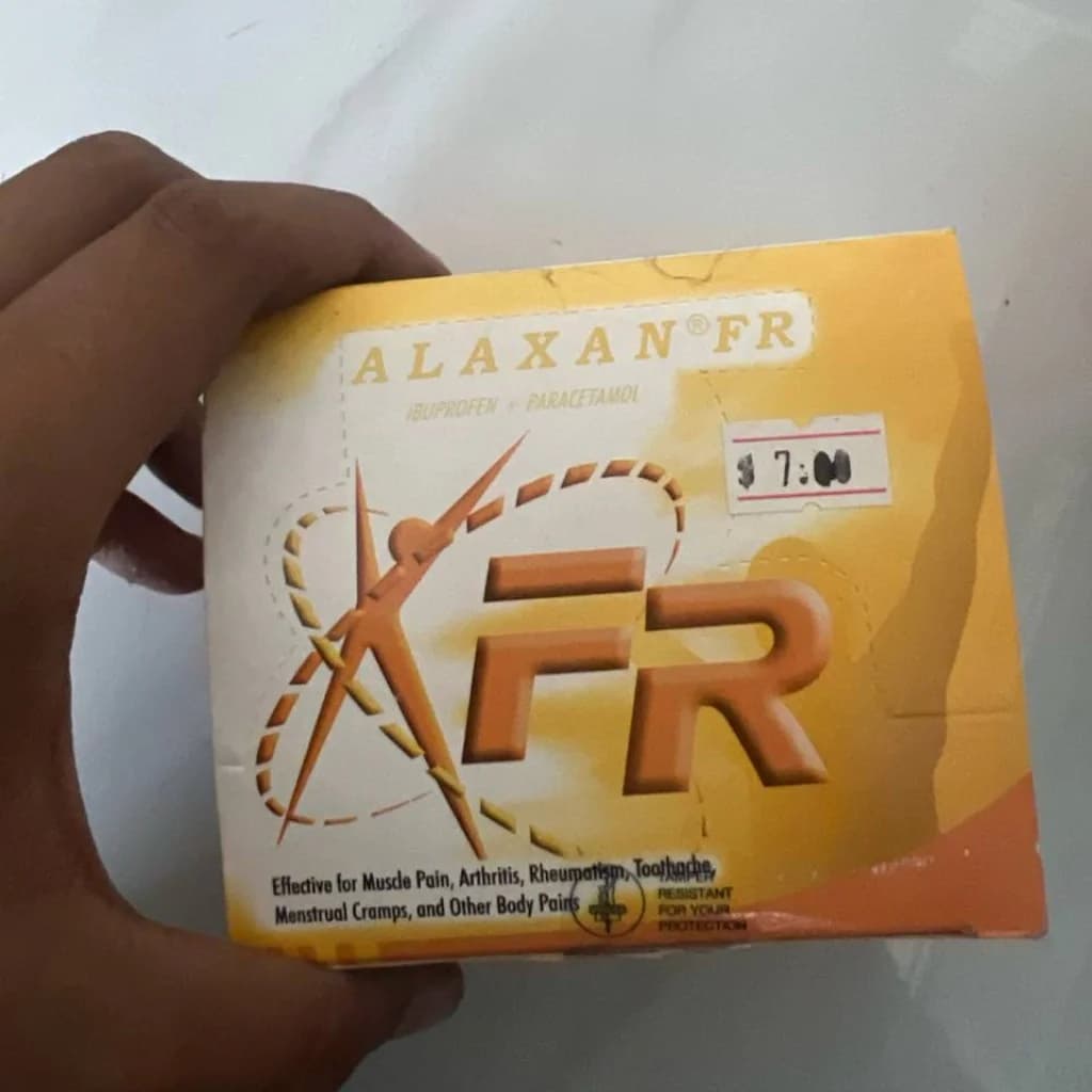 Alaxan FR Not available