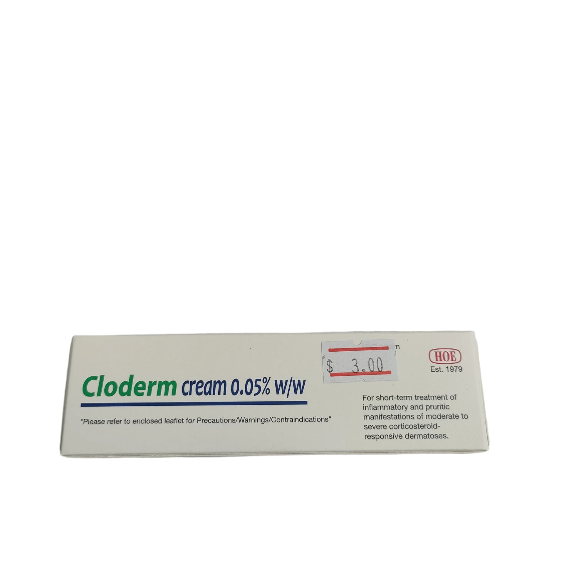 Cloderm 0.05% w/w