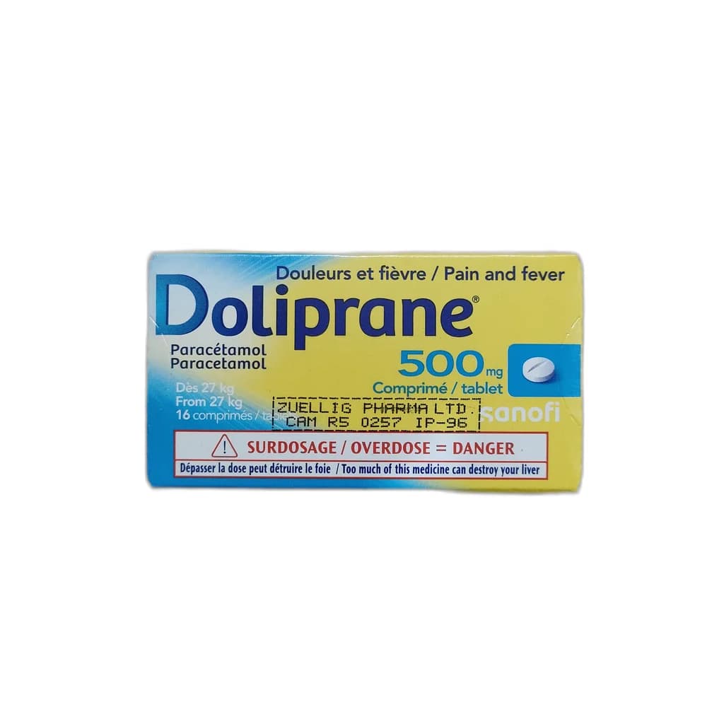 Doliprane 500 mg