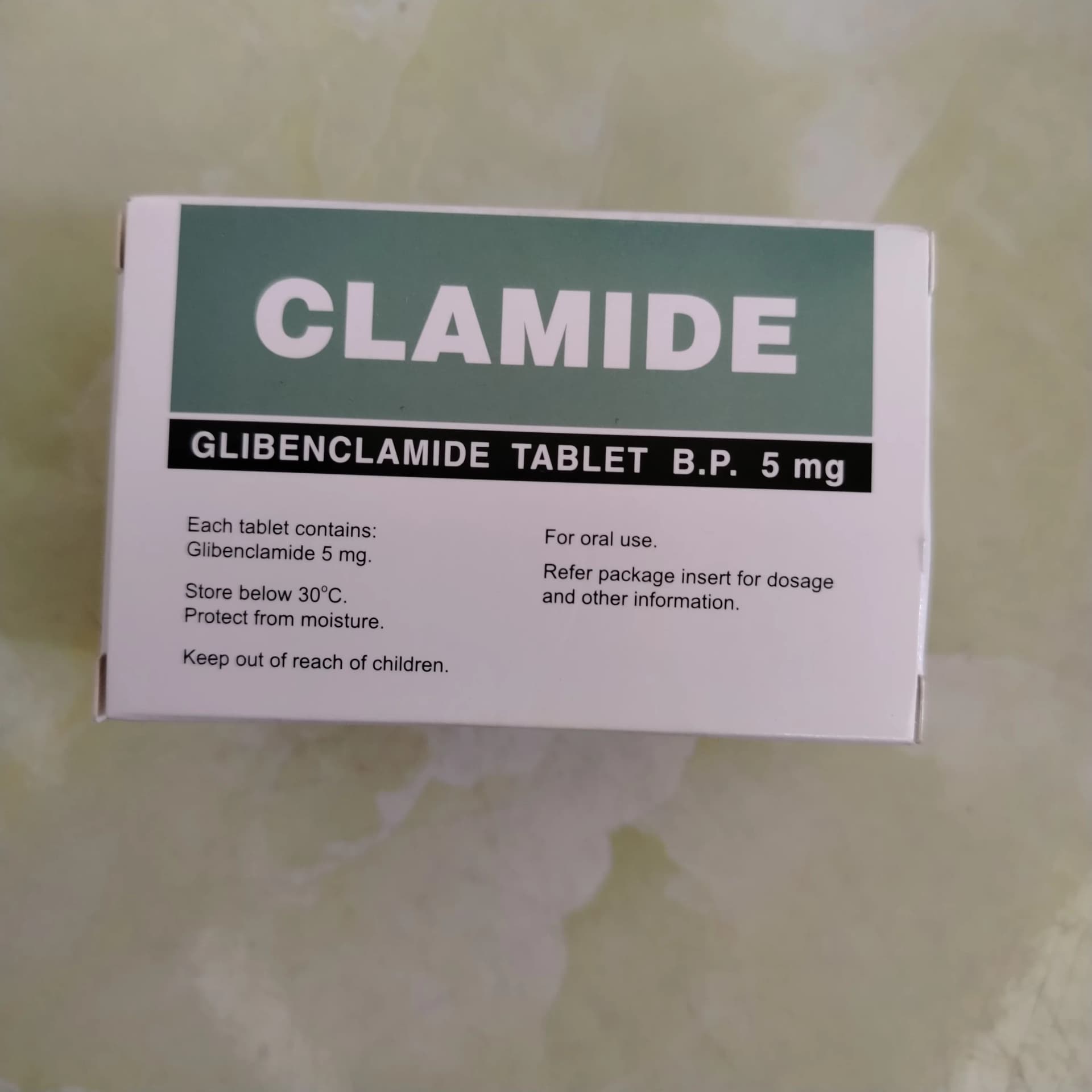Clamide 5 mg
