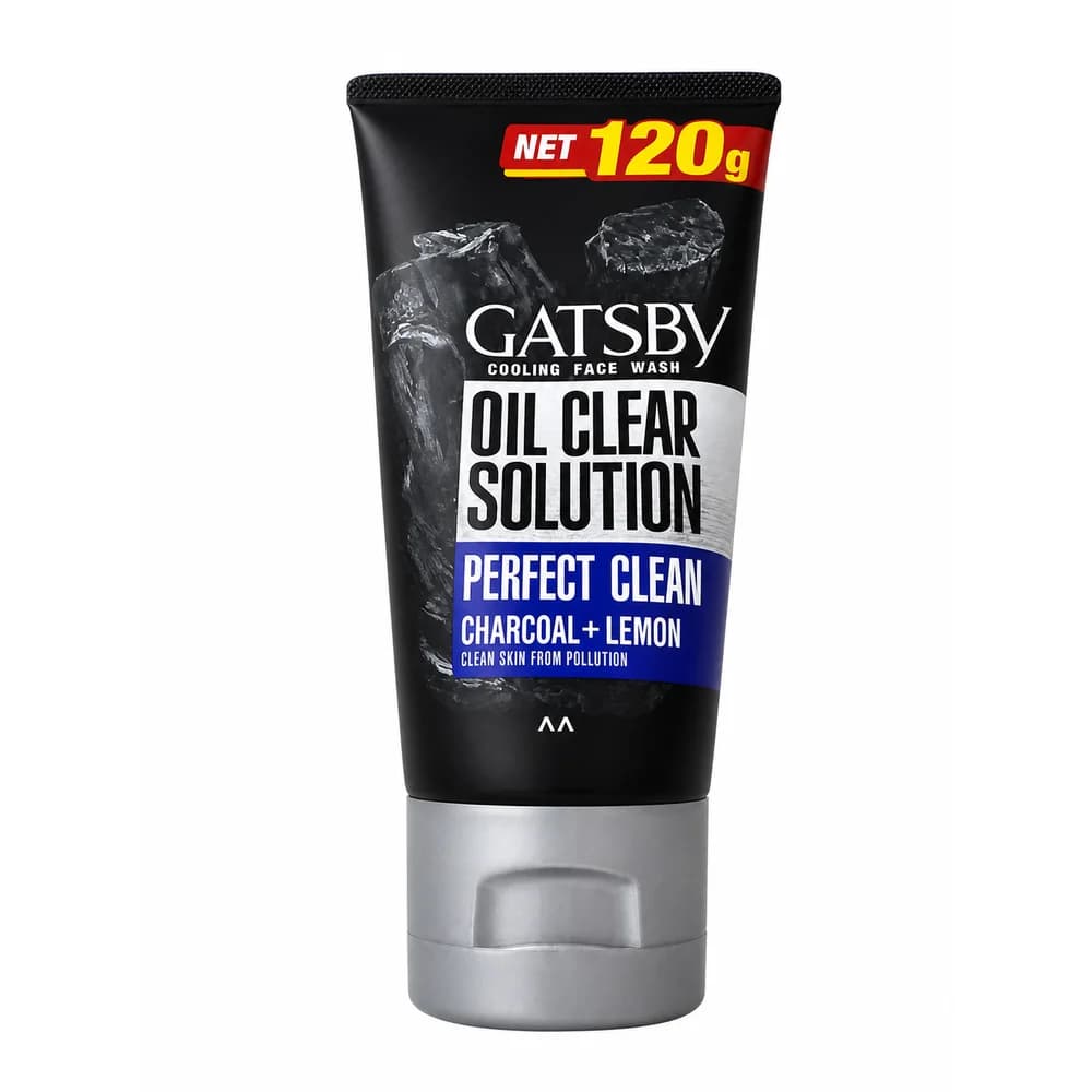Gatsby 120 g — Perfect Clean Charcoal and Lemon face wash